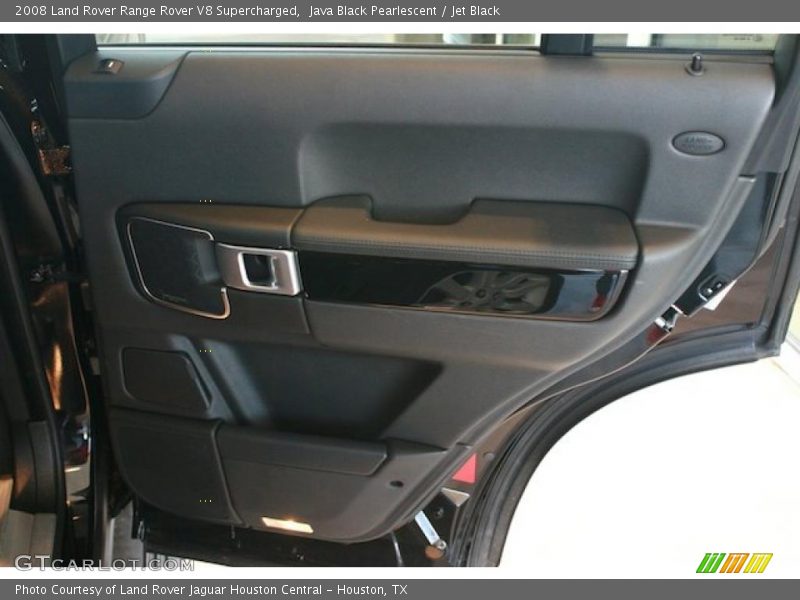Java Black Pearlescent / Jet Black 2008 Land Rover Range Rover V8 Supercharged