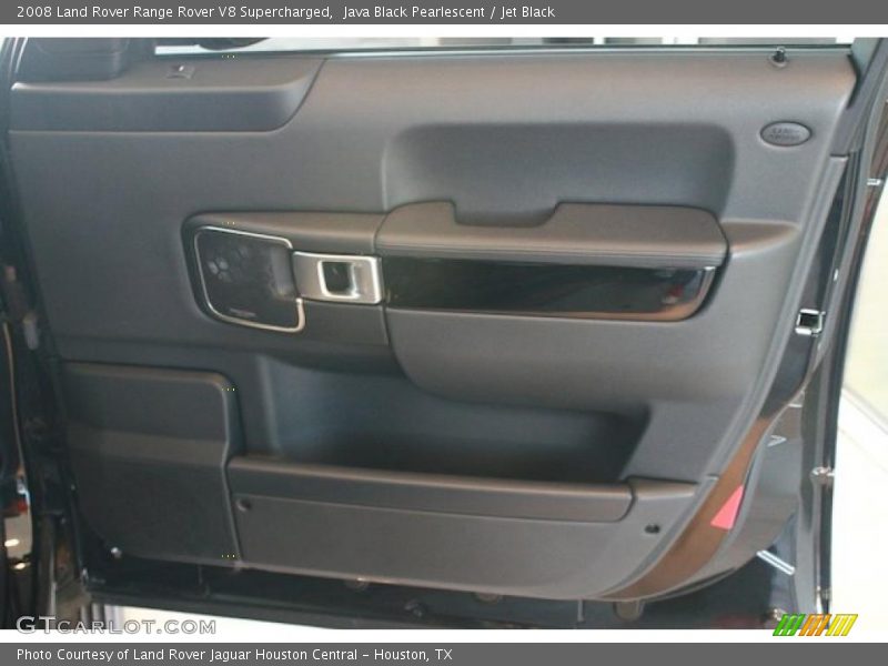 Java Black Pearlescent / Jet Black 2008 Land Rover Range Rover V8 Supercharged