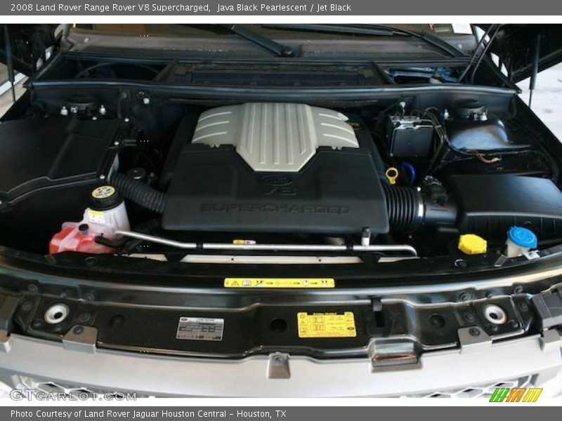 Java Black Pearlescent / Jet Black 2008 Land Rover Range Rover V8 Supercharged