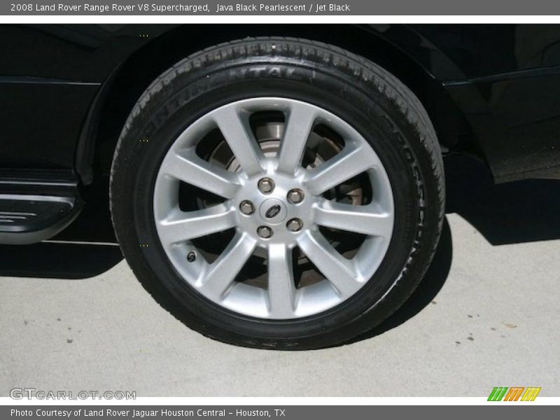Java Black Pearlescent / Jet Black 2008 Land Rover Range Rover V8 Supercharged