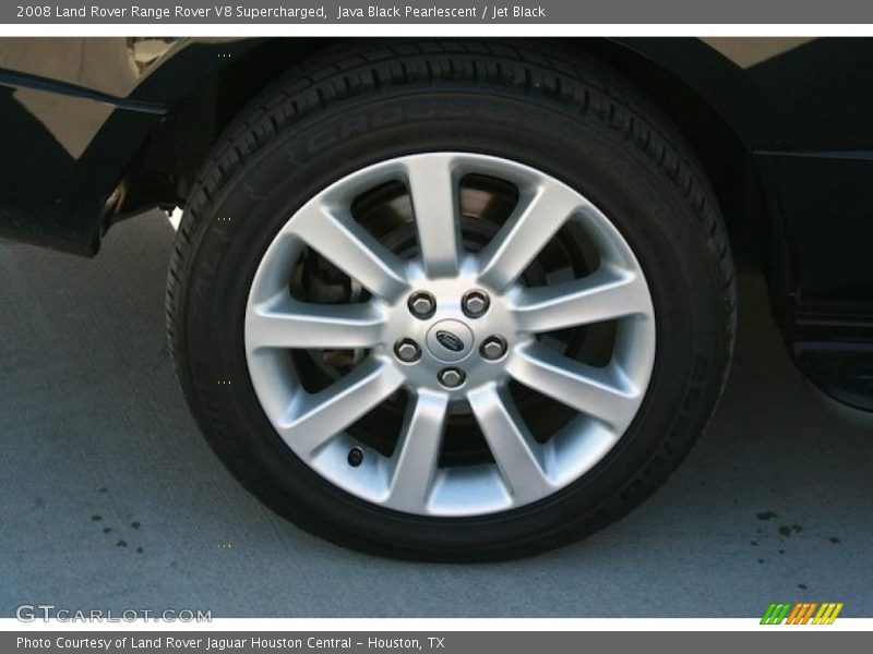 Java Black Pearlescent / Jet Black 2008 Land Rover Range Rover V8 Supercharged