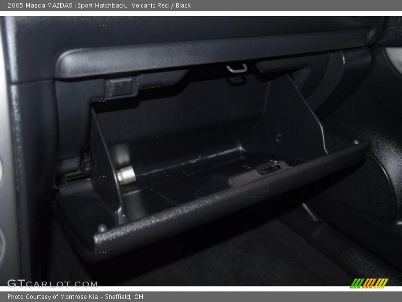 Volcanic Red / Black 2005 Mazda MAZDA6 i Sport Hatchback