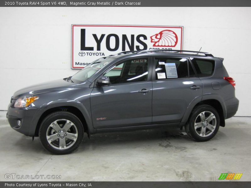 Magnetic Gray Metallic / Dark Charcoal 2010 Toyota RAV4 Sport V6 4WD