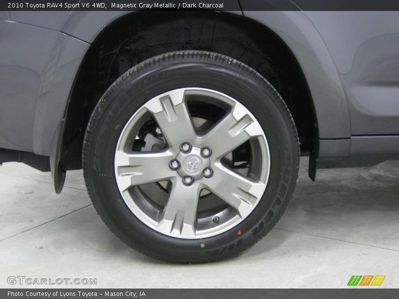 Magnetic Gray Metallic / Dark Charcoal 2010 Toyota RAV4 Sport V6 4WD