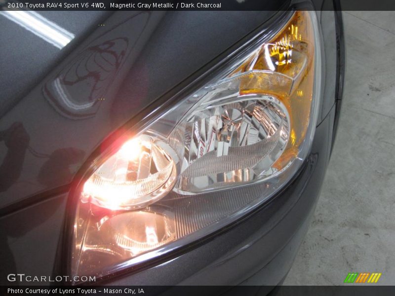 Magnetic Gray Metallic / Dark Charcoal 2010 Toyota RAV4 Sport V6 4WD