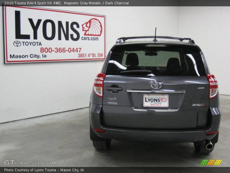 Magnetic Gray Metallic / Dark Charcoal 2010 Toyota RAV4 Sport V6 4WD