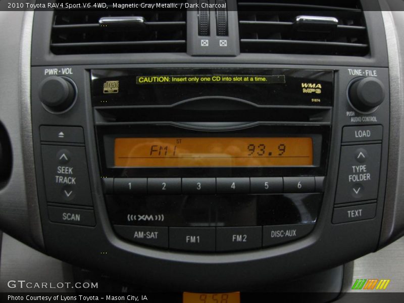 Magnetic Gray Metallic / Dark Charcoal 2010 Toyota RAV4 Sport V6 4WD