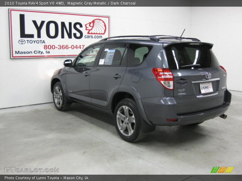 Magnetic Gray Metallic / Dark Charcoal 2010 Toyota RAV4 Sport V6 4WD