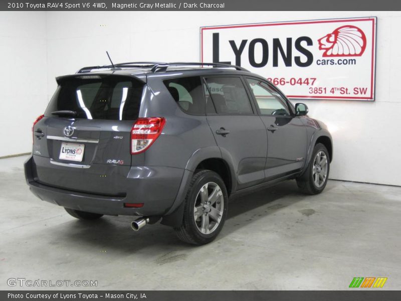 Magnetic Gray Metallic / Dark Charcoal 2010 Toyota RAV4 Sport V6 4WD