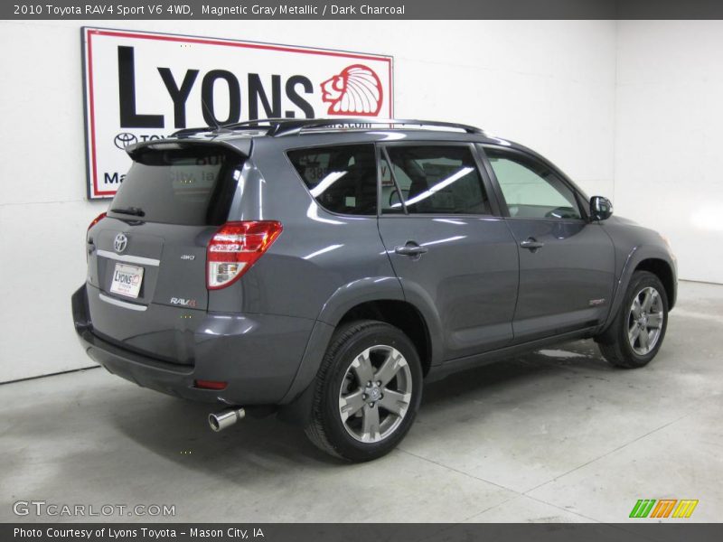 Magnetic Gray Metallic / Dark Charcoal 2010 Toyota RAV4 Sport V6 4WD