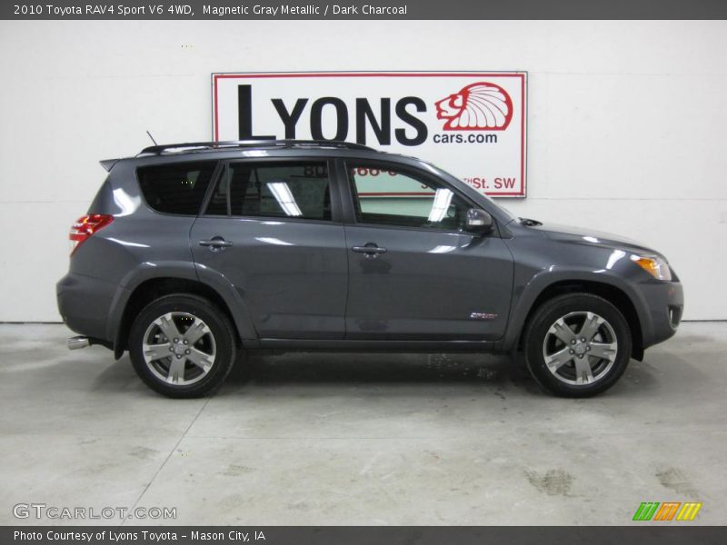 Magnetic Gray Metallic / Dark Charcoal 2010 Toyota RAV4 Sport V6 4WD