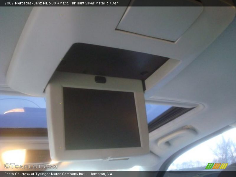 Brilliant Silver Metallic / Ash 2002 Mercedes-Benz ML 500 4Matic