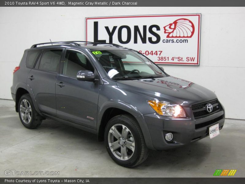 Magnetic Gray Metallic / Dark Charcoal 2010 Toyota RAV4 Sport V6 4WD