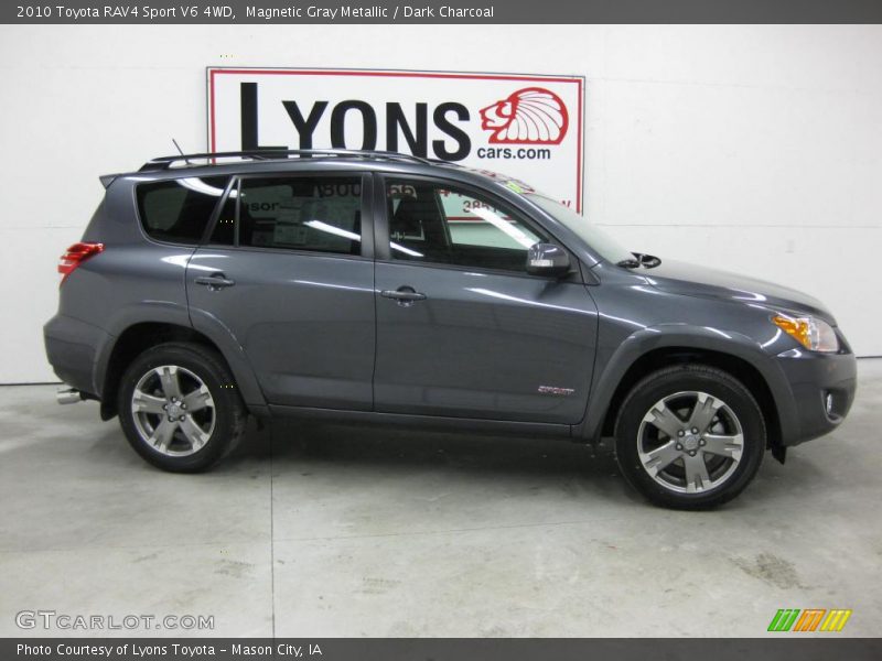 Magnetic Gray Metallic / Dark Charcoal 2010 Toyota RAV4 Sport V6 4WD