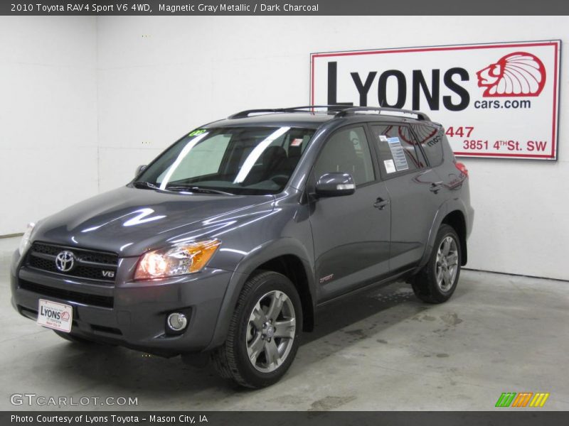 Magnetic Gray Metallic / Dark Charcoal 2010 Toyota RAV4 Sport V6 4WD