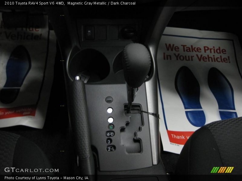 Magnetic Gray Metallic / Dark Charcoal 2010 Toyota RAV4 Sport V6 4WD