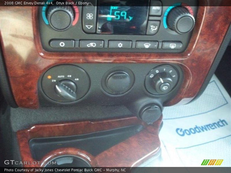 Onyx Black / Ebony 2008 GMC Envoy Denali 4x4
