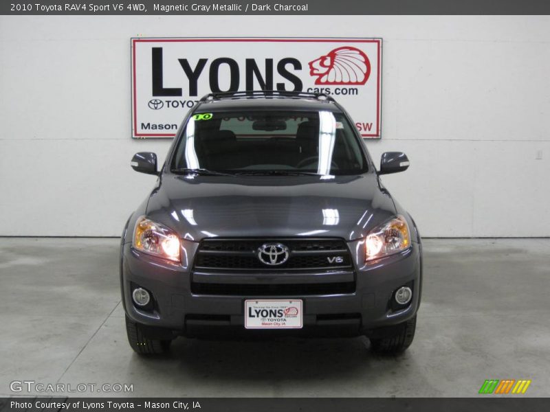 Magnetic Gray Metallic / Dark Charcoal 2010 Toyota RAV4 Sport V6 4WD