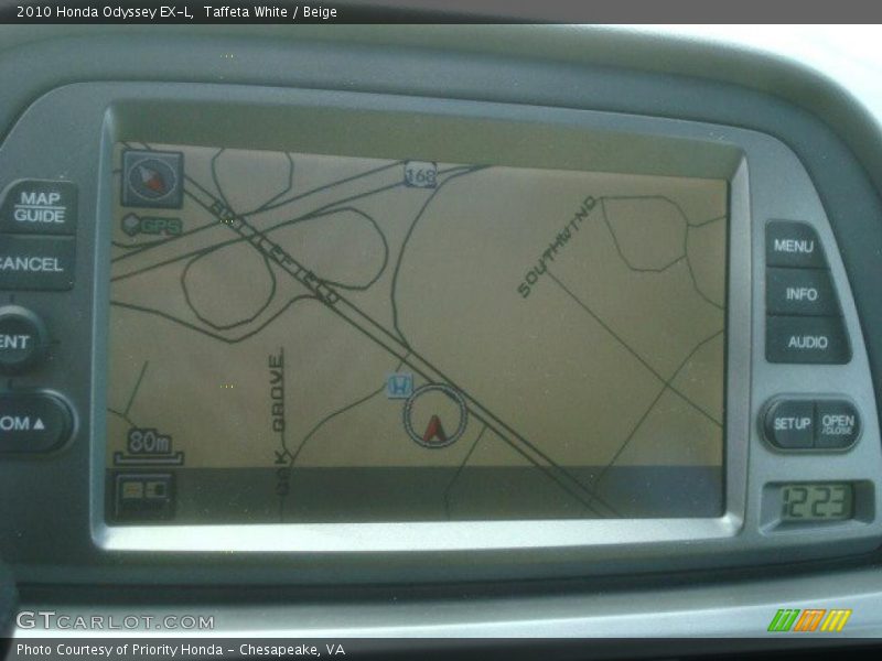 Taffeta White / Beige 2010 Honda Odyssey EX-L