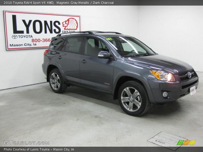 Magnetic Gray Metallic / Dark Charcoal 2010 Toyota RAV4 Sport V6 4WD