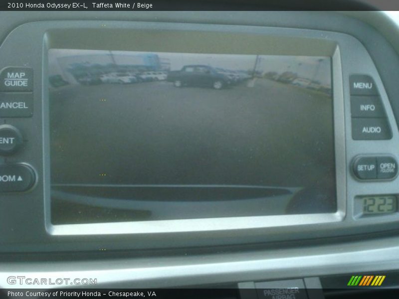Taffeta White / Beige 2010 Honda Odyssey EX-L