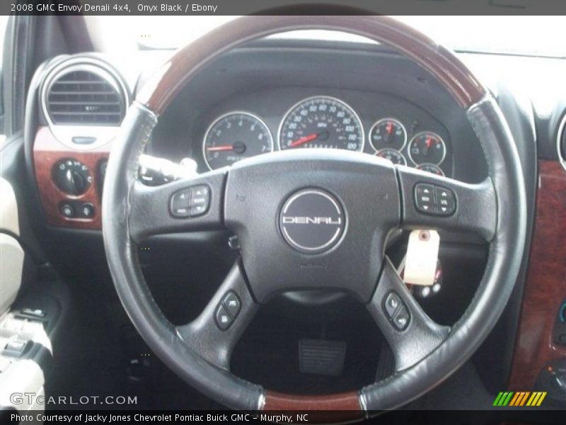 Onyx Black / Ebony 2008 GMC Envoy Denali 4x4