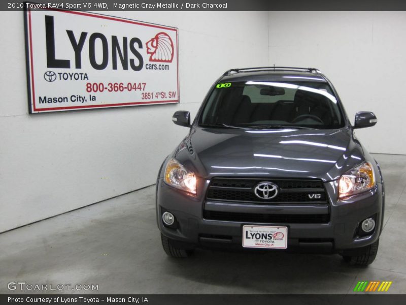 Magnetic Gray Metallic / Dark Charcoal 2010 Toyota RAV4 Sport V6 4WD