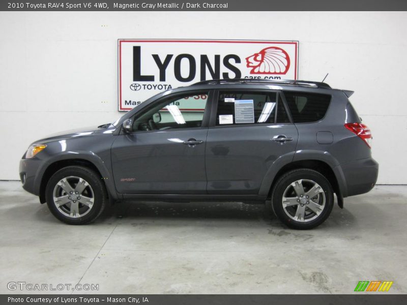 Magnetic Gray Metallic / Dark Charcoal 2010 Toyota RAV4 Sport V6 4WD