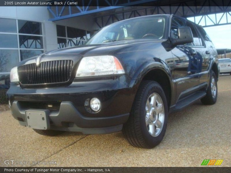 Black / Camel 2005 Lincoln Aviator Luxury