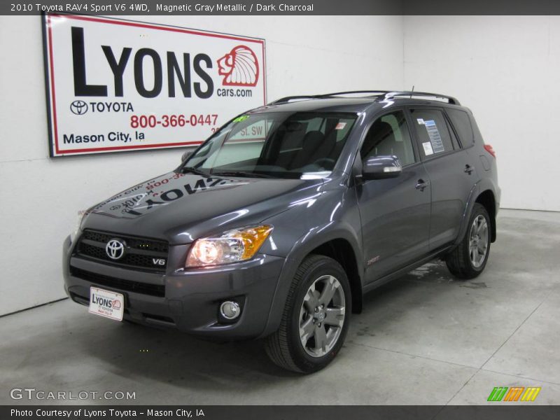Magnetic Gray Metallic / Dark Charcoal 2010 Toyota RAV4 Sport V6 4WD