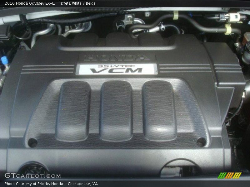 Taffeta White / Beige 2010 Honda Odyssey EX-L
