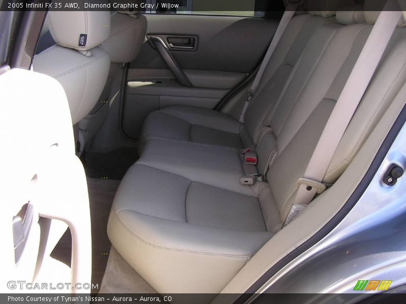 Diamond Graphite Gray / Willow 2005 Infiniti FX 35 AWD