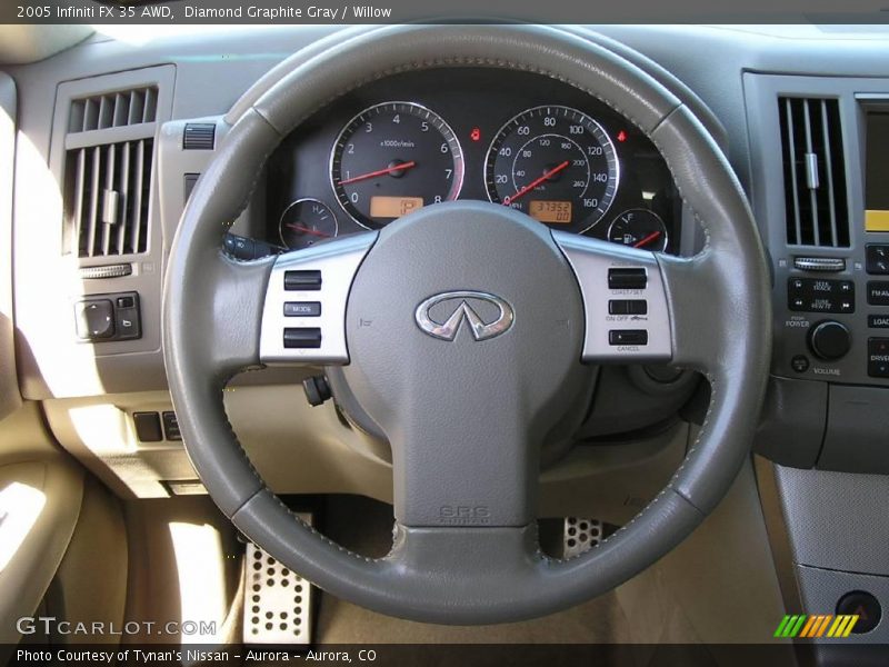 Diamond Graphite Gray / Willow 2005 Infiniti FX 35 AWD