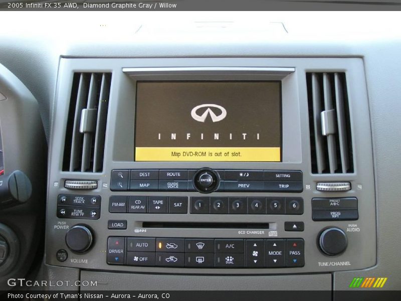 Diamond Graphite Gray / Willow 2005 Infiniti FX 35 AWD