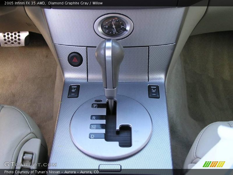 Diamond Graphite Gray / Willow 2005 Infiniti FX 35 AWD