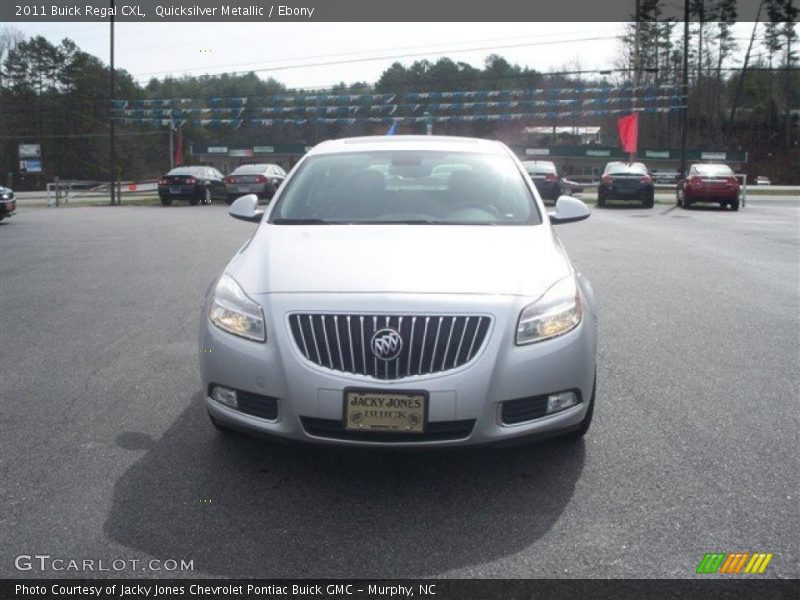 Quicksilver Metallic / Ebony 2011 Buick Regal CXL