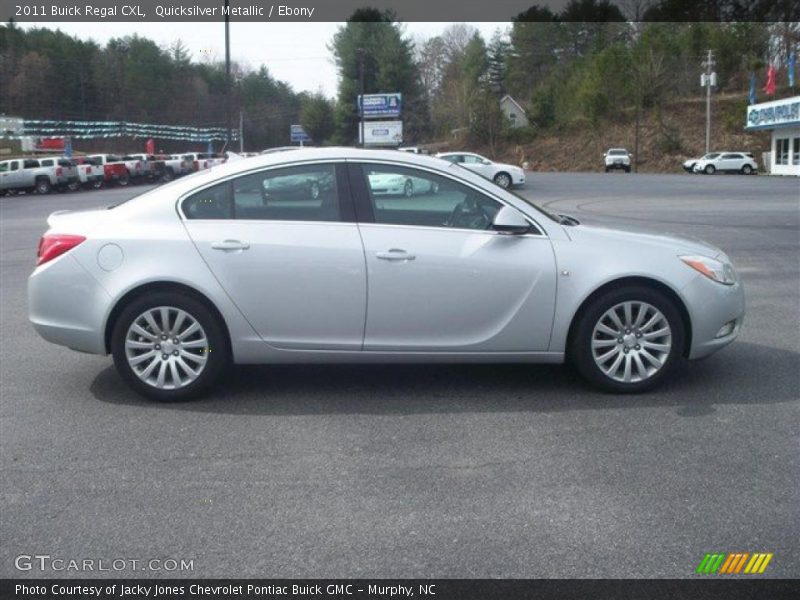 Quicksilver Metallic / Ebony 2011 Buick Regal CXL