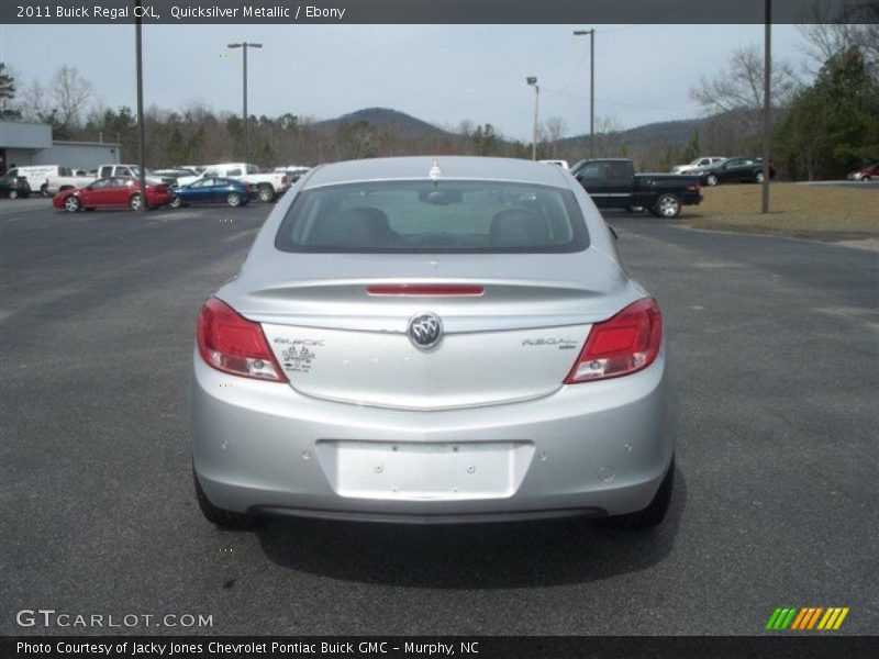 Quicksilver Metallic / Ebony 2011 Buick Regal CXL