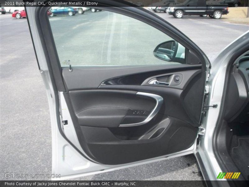 Quicksilver Metallic / Ebony 2011 Buick Regal CXL