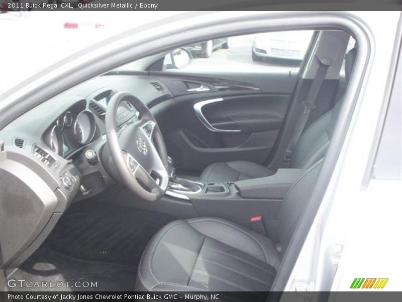 Quicksilver Metallic / Ebony 2011 Buick Regal CXL