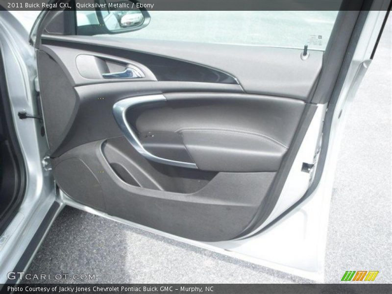 Quicksilver Metallic / Ebony 2011 Buick Regal CXL