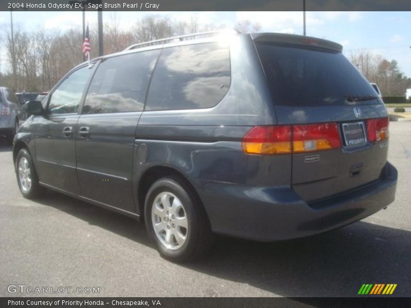 Sage Brush Pearl / Gray 2004 Honda Odyssey EX