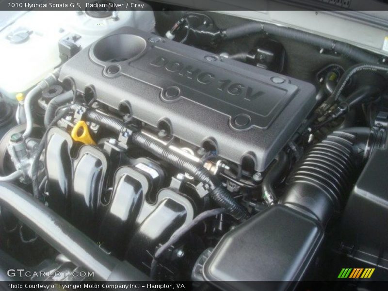  2010 Sonata GLS Engine - 2.4 Liter DOHC 16-Valve CVVT 4 Cylinder