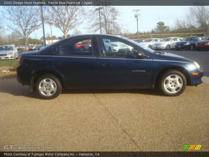 Patriot Blue Pearlcoat / Agate 2000 Dodge Neon Highline