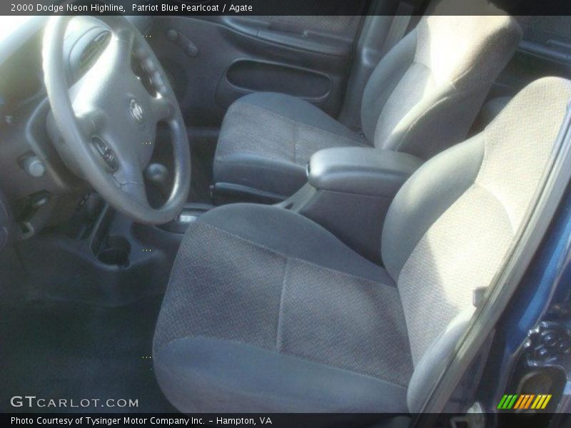 Patriot Blue Pearlcoat / Agate 2000 Dodge Neon Highline