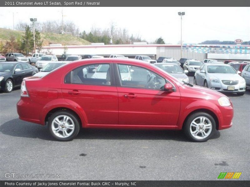  2011 Aveo LT Sedan Sport Red