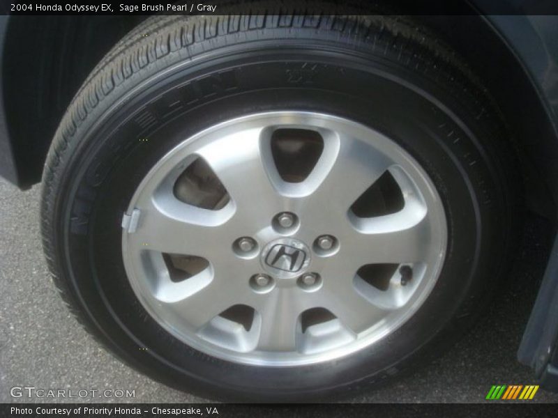 Sage Brush Pearl / Gray 2004 Honda Odyssey EX