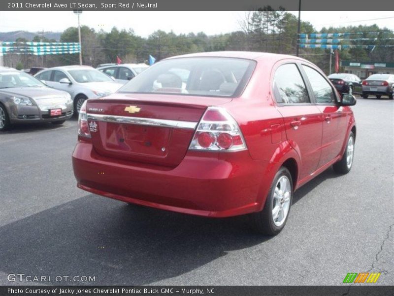  2011 Aveo LT Sedan Sport Red