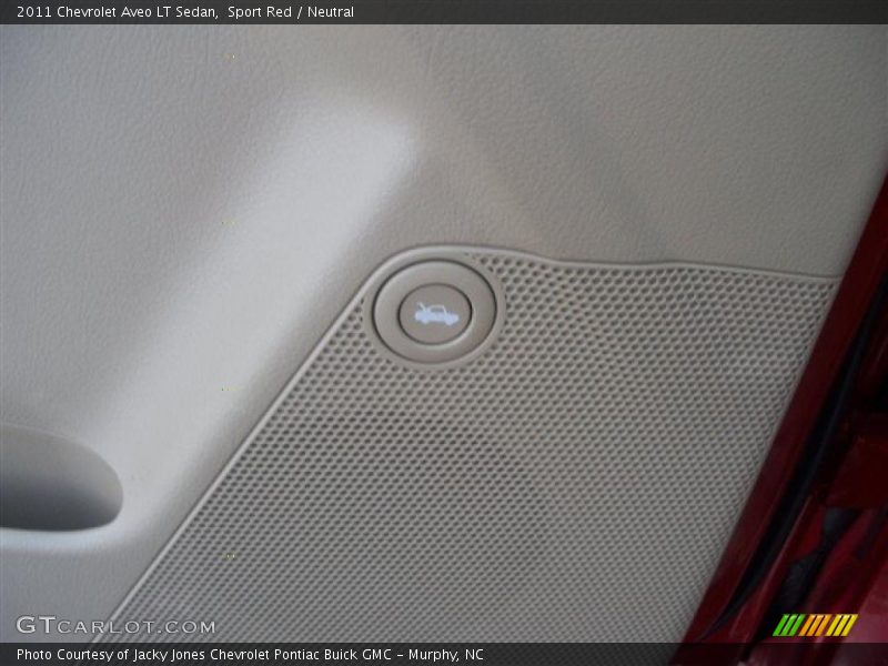 Sport Red / Neutral 2011 Chevrolet Aveo LT Sedan