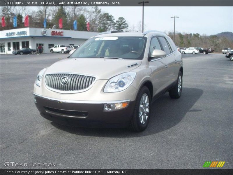 Front 3/4 View of 2011 Enclave CXL AWD